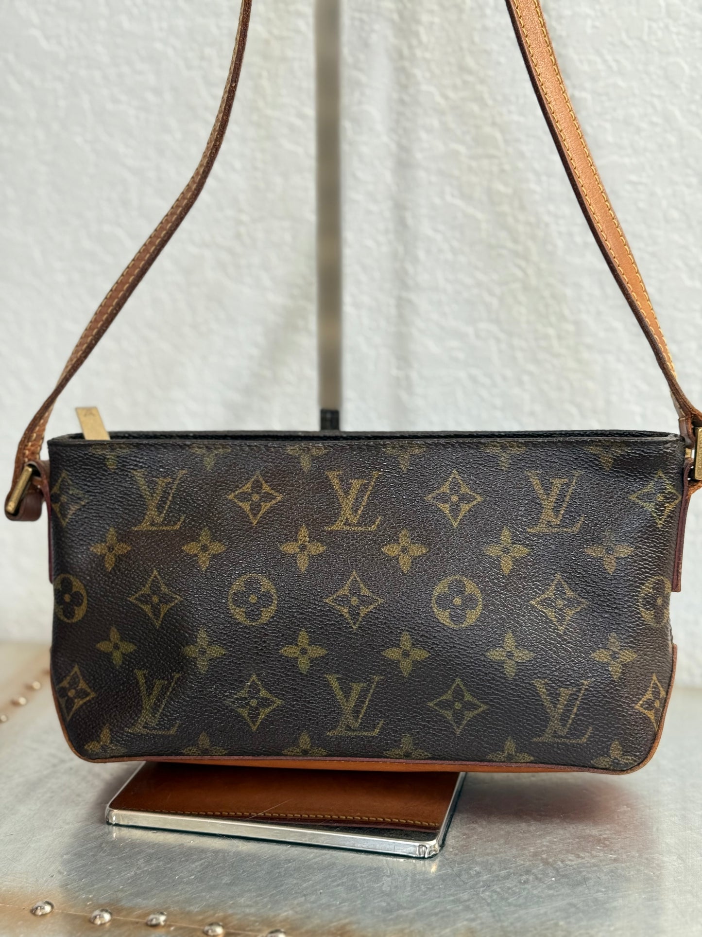 Pre-owned Authentic Louis Vuitton Trotteur Monogram Shoulder / Crossbody Bag
