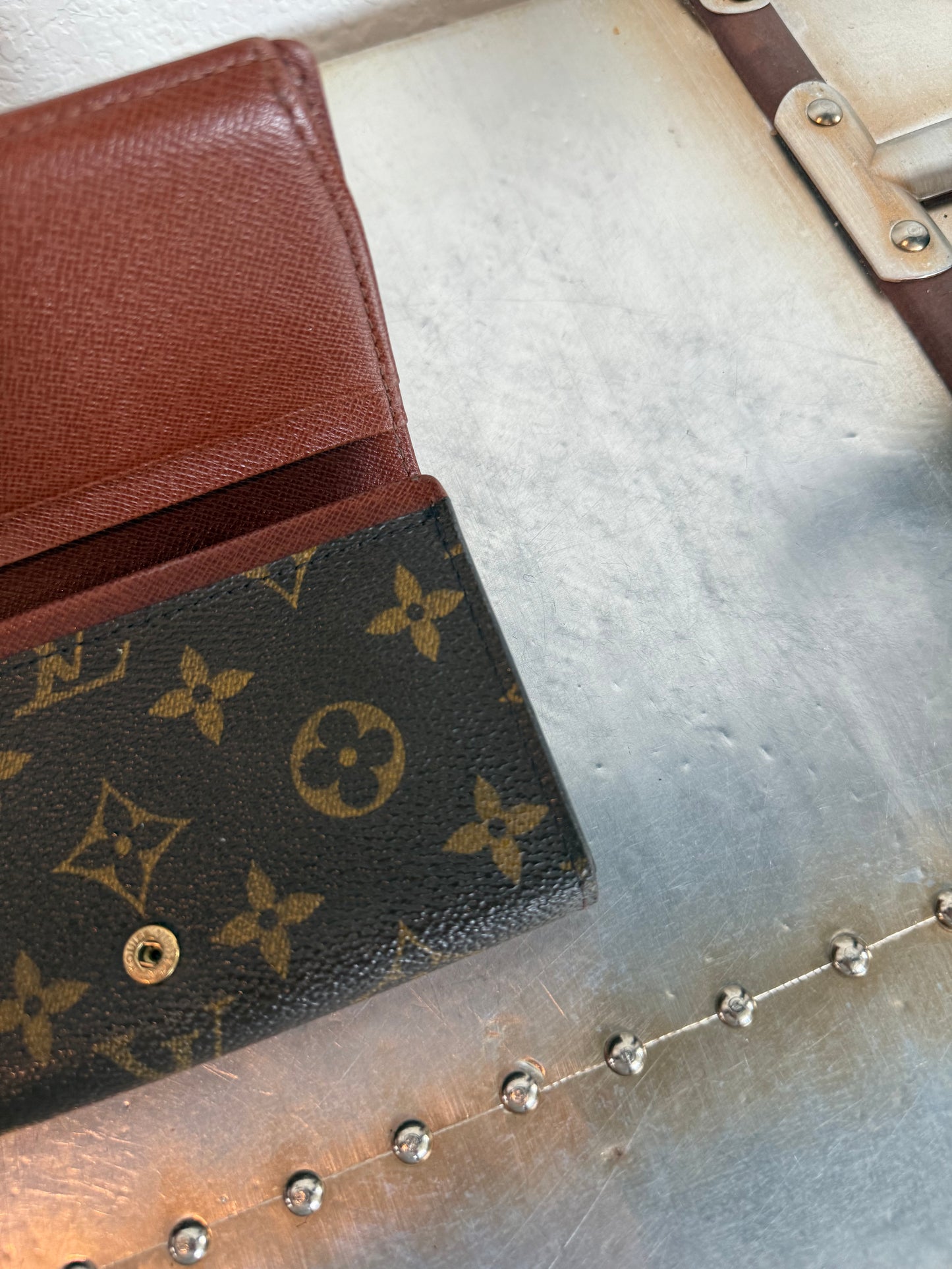 Pre-owned Authentic Louis Vuitton Porte Monnaie Monogram Billet Wallet