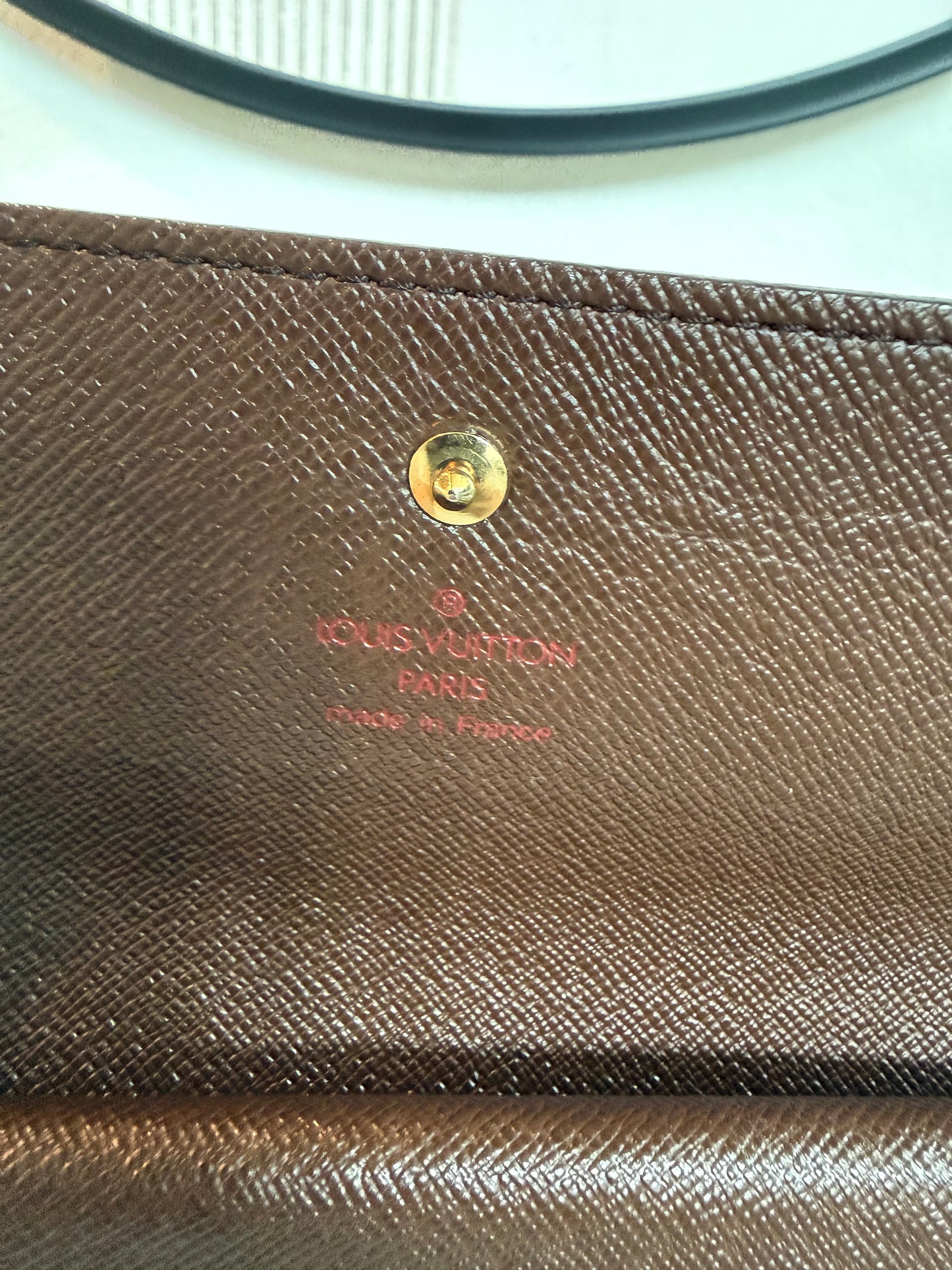 Pre-owned Authentic Louis Vuitton Portefeuille  International Damier Wallet