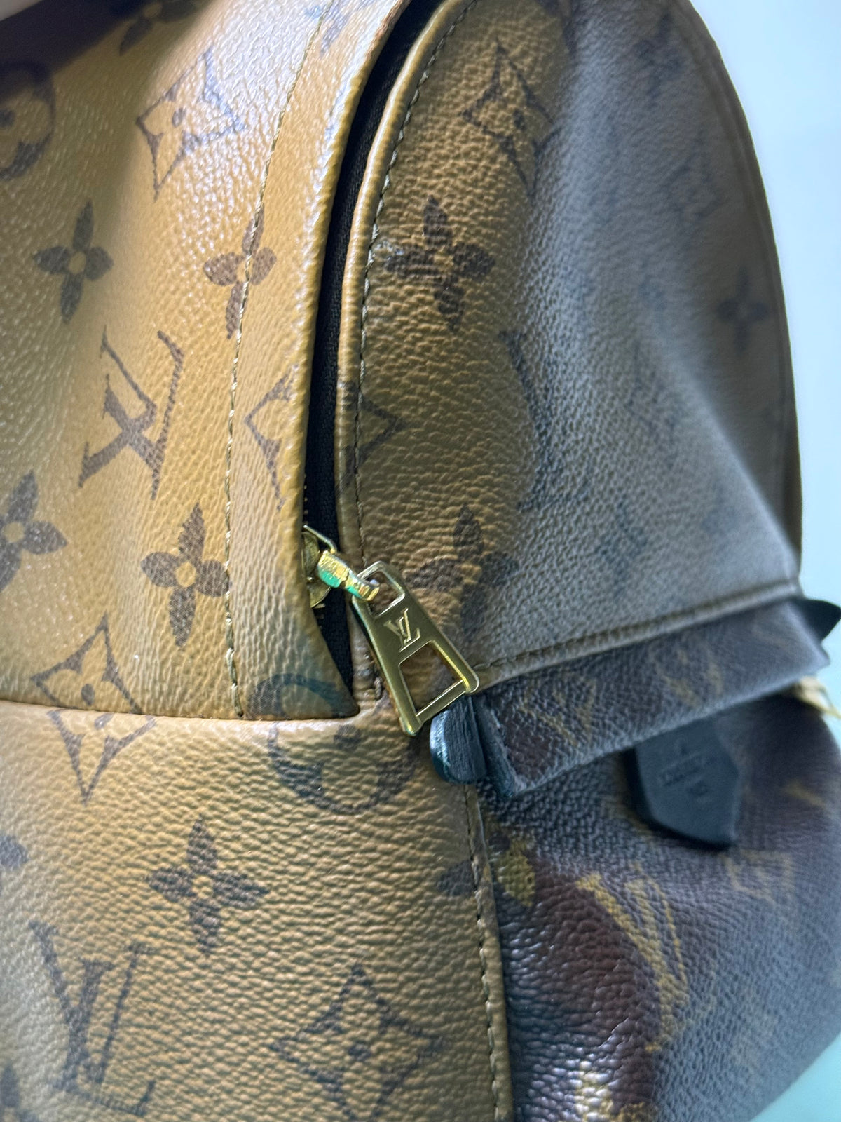 Pre-owned Authentic Louis Vuitton Palm Springs Mini Monogram Backpack