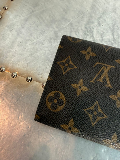 Pre-owned Authentic Louis Vuitton Portefeuille  International Monogram Wallet