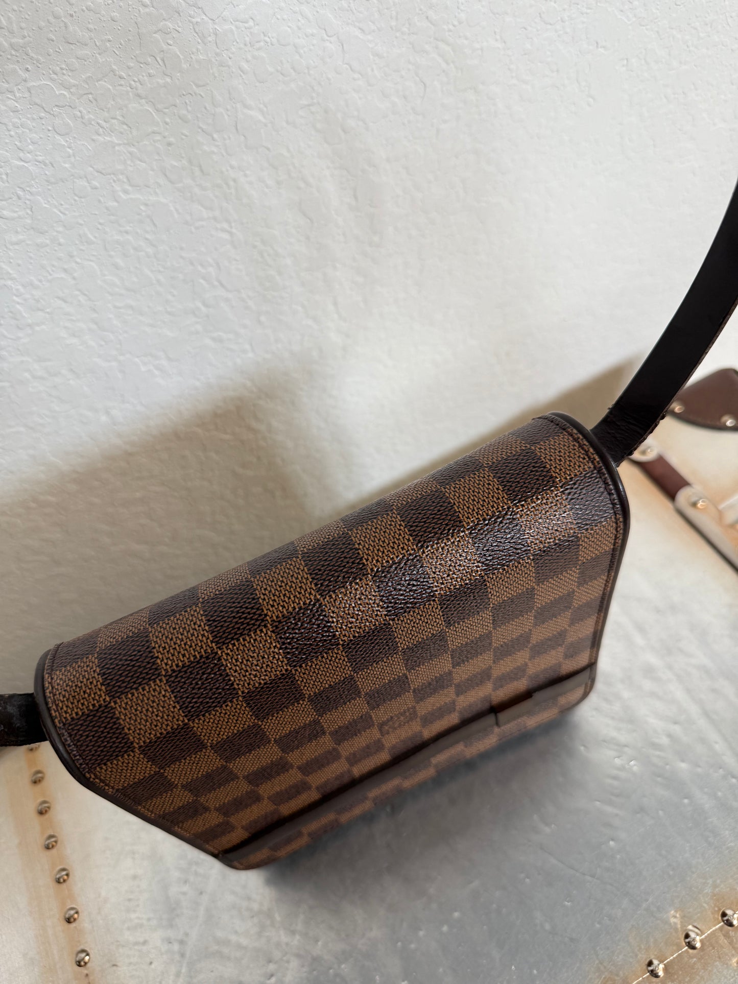 Pre-owned Louis Vuitton Tribeca Mini Damier Ebene Shoulder Bag / Handbag