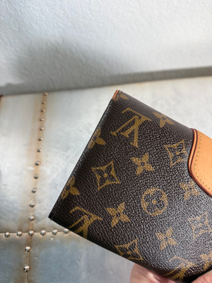 Pre-owned Authentic Louis Vuitton Boetie Monogram Long Wallet