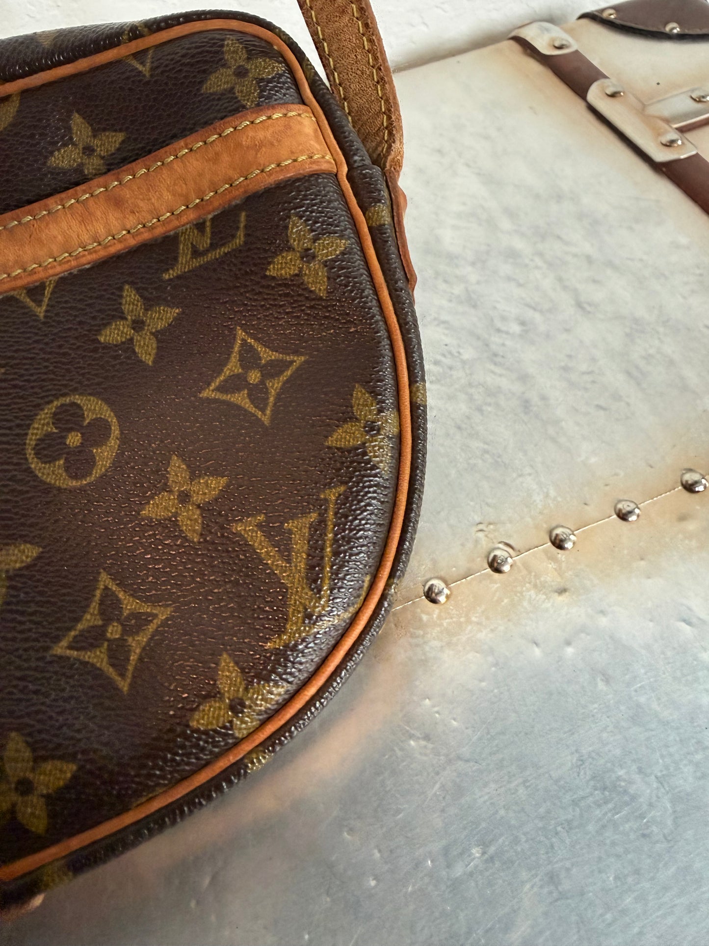 Pre-owned Authentic Louis Vuitton Jeune Fille PM Monogram Crossbody Bag