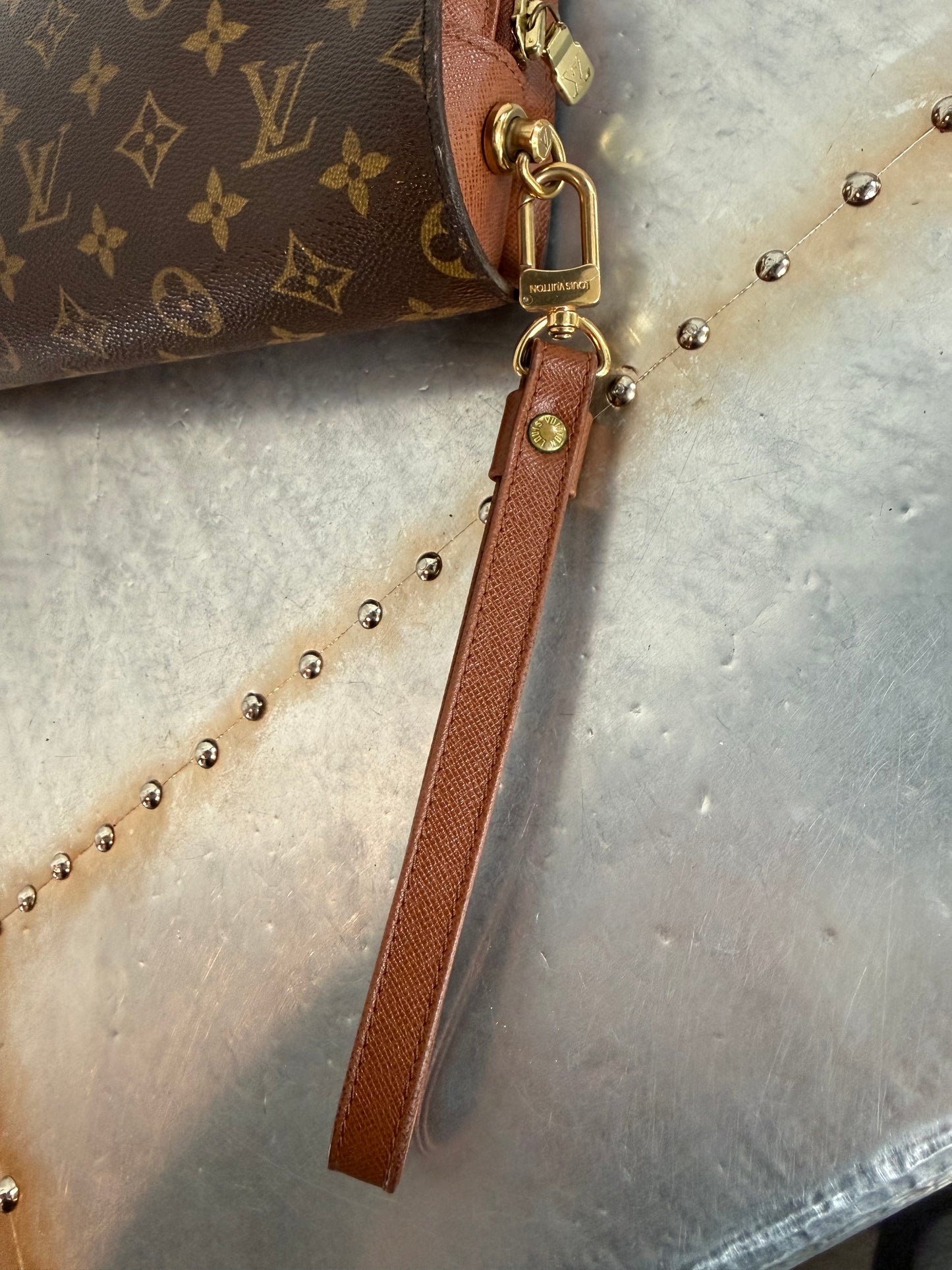 Pre-owned Authentic Louis Vuitton Monogram Orsay Clutch Handbag