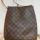 Pre-owned Authentic Louis Vuitton Musette Salsa GM Monogram Shoulder / Crossbody Bag