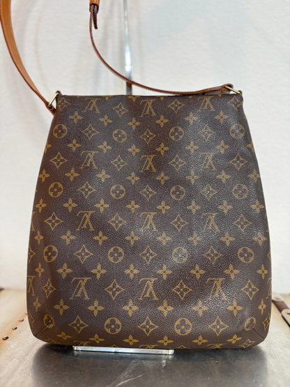 Pre-owned Authentic Louis Vuitton Musette Salsa GM Monogram Shoulder / Crossbody Bag