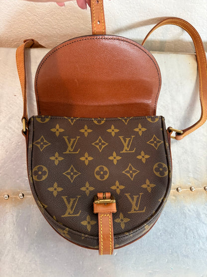 Pre-owned Authentic Louis Vuitton Chantilly PM Monogram Crossbody Bag