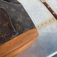 Pre-owned Authentic Louis Vuitton Montsouris MM Monogram Backpack