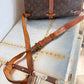 Pre-owned Authentic Louis Vuitton Monogram Saumur 35 Crossbody Bag