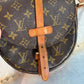 Pre-owned Authentic Louis Vuitton Chantilly PM Monogram Crossbody Bag