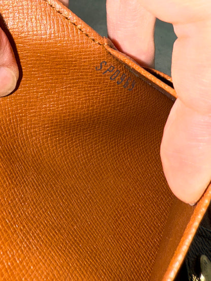 Pre-owned Authentic Louis Vuitton Porte Papier Monogram Zip Wallet