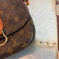 Pre-owned Authentic Louis Vuitton Saint Cloud MM Monogram Shoulder / Crossbody Bag