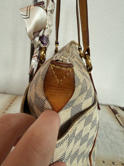 Pre-owned Authentic Louis Vuitton Totally PM Damier Azur Shoulder Bag