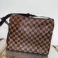 Pre-owned Authentic Louis Vuitton Naviglio Damier Ebene Crossbody Bag