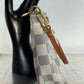 Pre-owned Louis Vuitton Pochette Accessoires Damier Azur Shoulder / Handbag