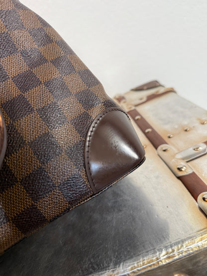 Pre-owned Louis Vuitton Hampstead MM Damier Ebene Tote / Shoulder Bag