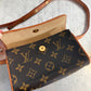 Pre-owned Authentic Louis Vuitton Monogram Florentine Waist Bag