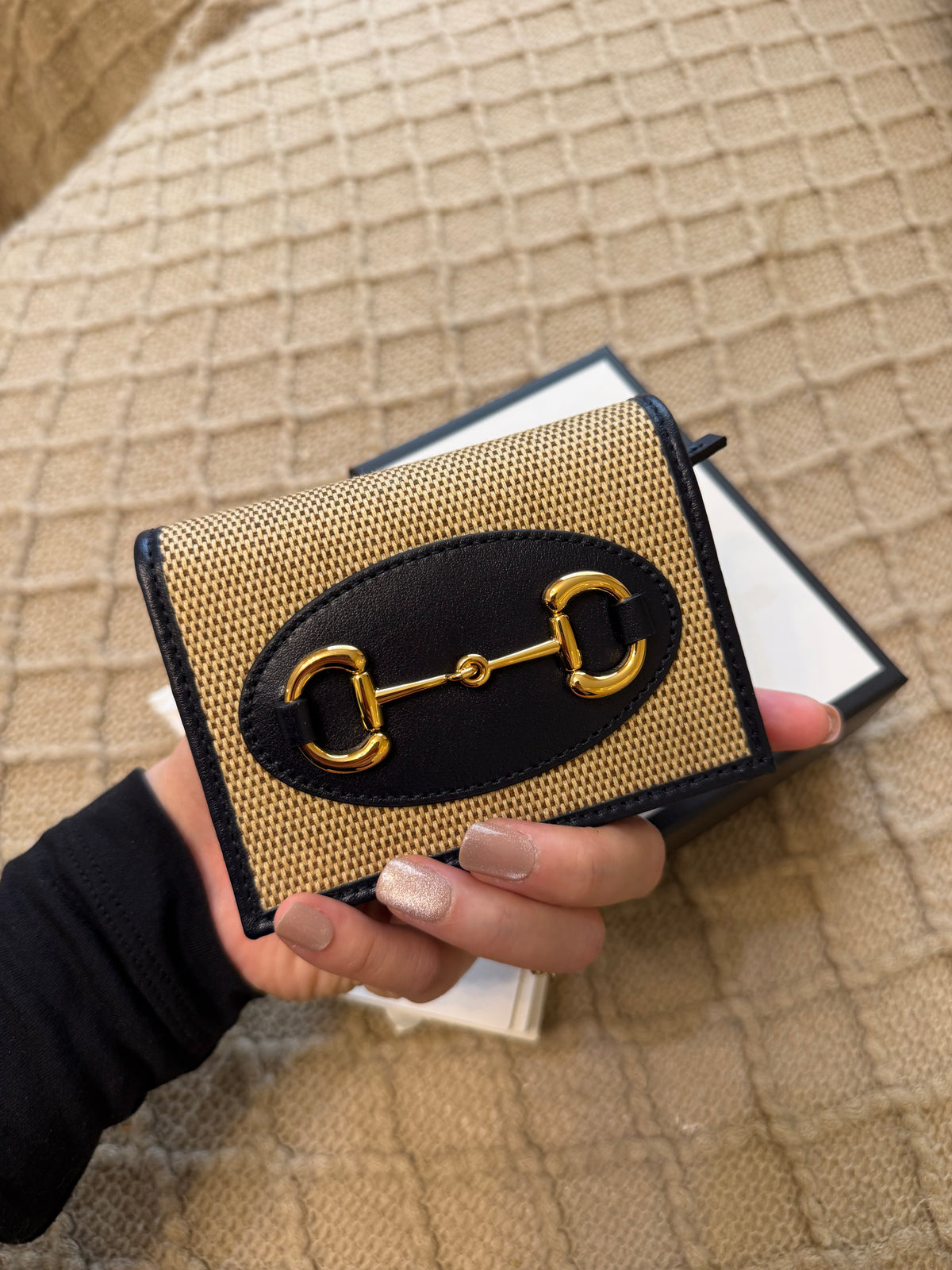 Gucci Horsebit 1955 Zip Around Wallet