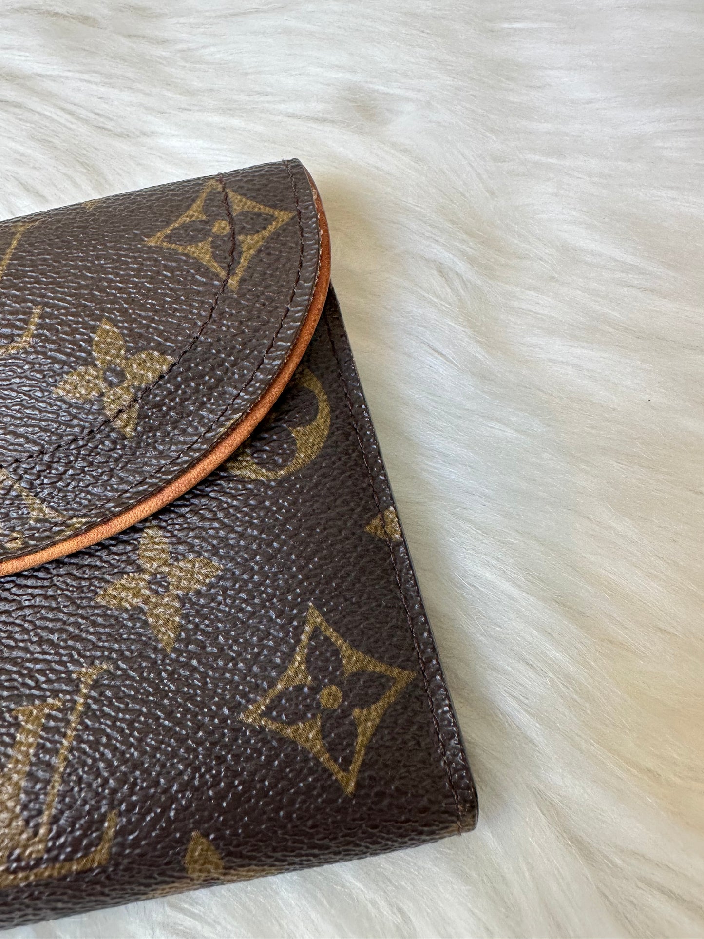 Pre-owned Authentic Louis Vuitton Eugenie Monogram Long Wallet