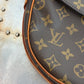 Pre-owned Authentic Louis Vuitton Jeune Fille MM Monogram Crossbody Bag