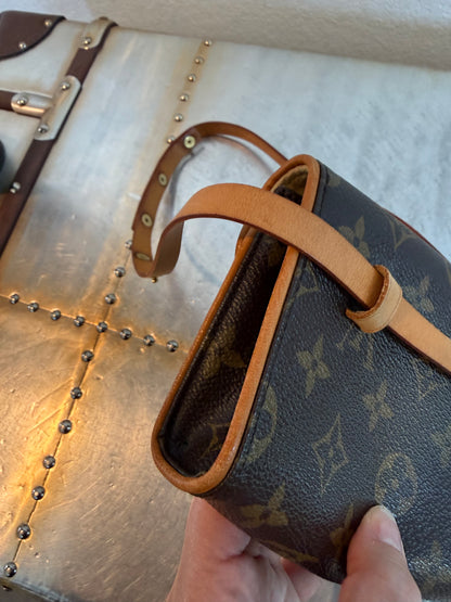 Pre-owned Authentic Louis Vuitton Monogram Florentine Waist Bag