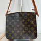Pre-owned Louis Vuitton Cartouchiere MM Monogram Shoulder / Crossbody Bag