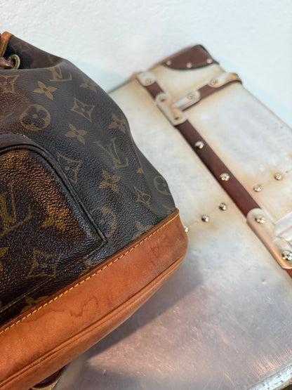 Pre-owned Authentic Louis Vuitton Montsouris MM Monogram Backpack