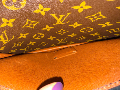 Pre-owned Authentic Louis Vuitton Monceau 28 Monogram Shoulder / Crossbody Bag