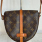 Pre-owned Authentic Louis Vuitton Chantilly PM Monogram Crossbody Bag