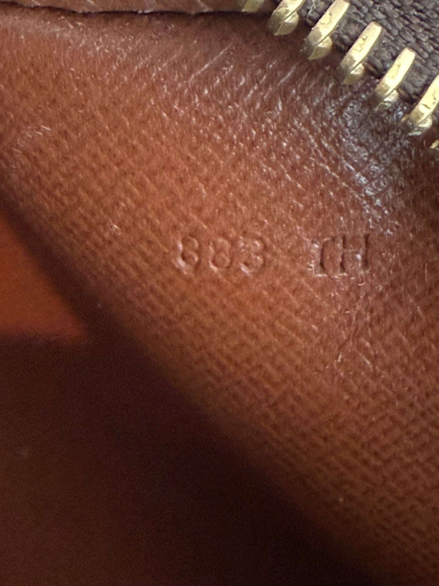 Pre-owned Authentic Louis Vuitton Marly Bandouliere Monogram Crossbody Bag