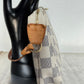 Pre-owned Louis Vuitton Pochette Accessoires Damier Azur Shoulder / Handbag
