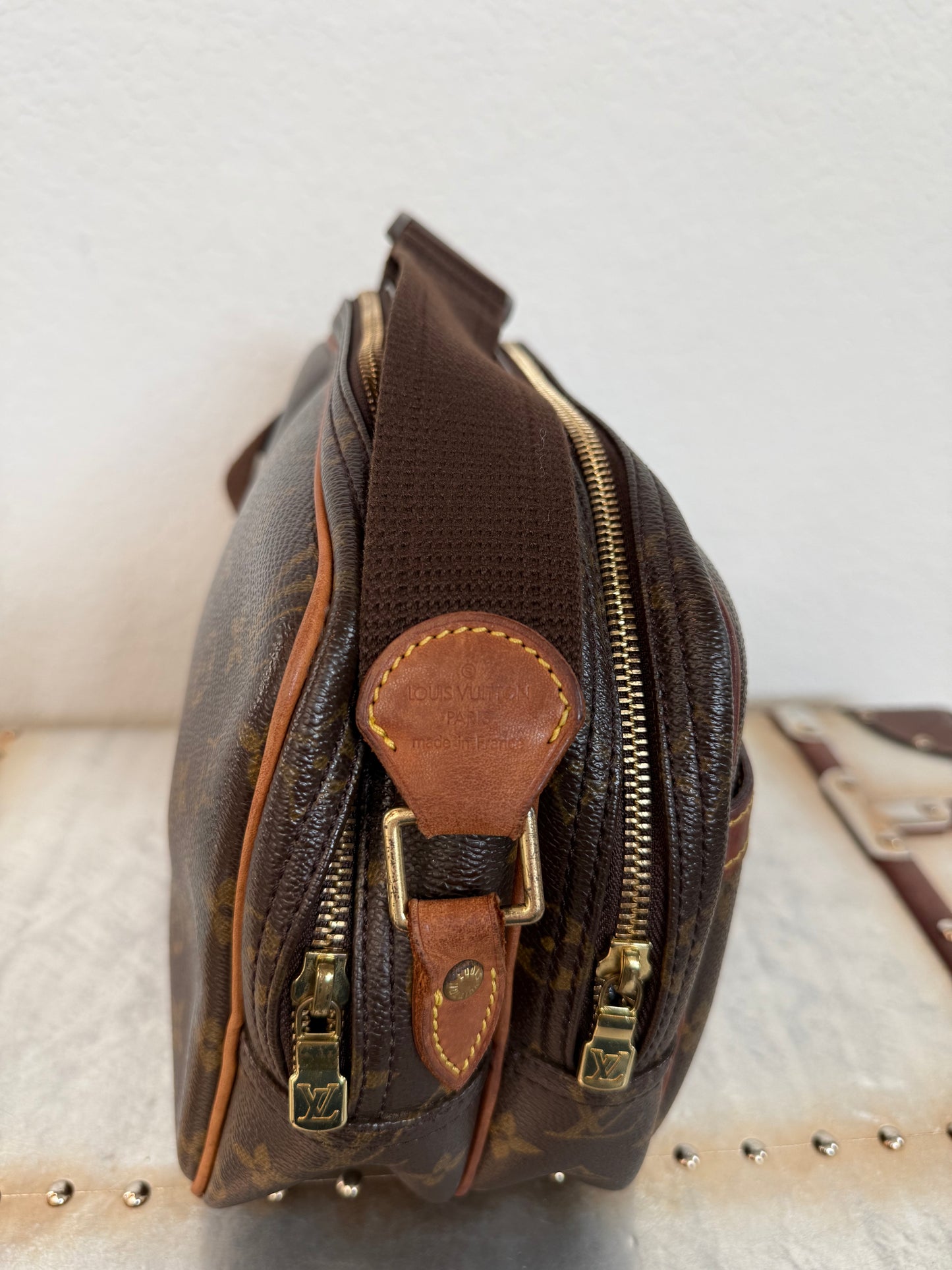 Pre-owned Authentic Louis Vuitton Reporter PM Monogram Shoulder / Crossbody Bag