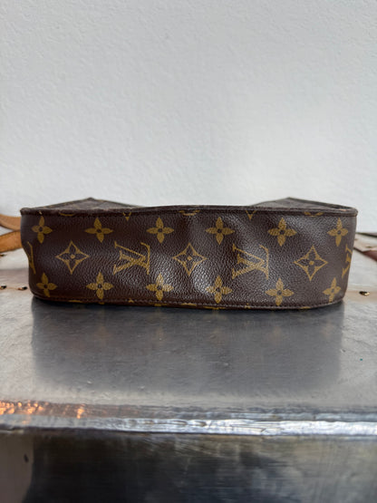 Pre-owned Authentic Louis Vuitton Saint Cloud GM Monogram Crossbody Bag