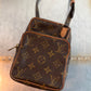 Pre-owned Louis Vuitton Mini Amazon Monogram Crossbody Bag