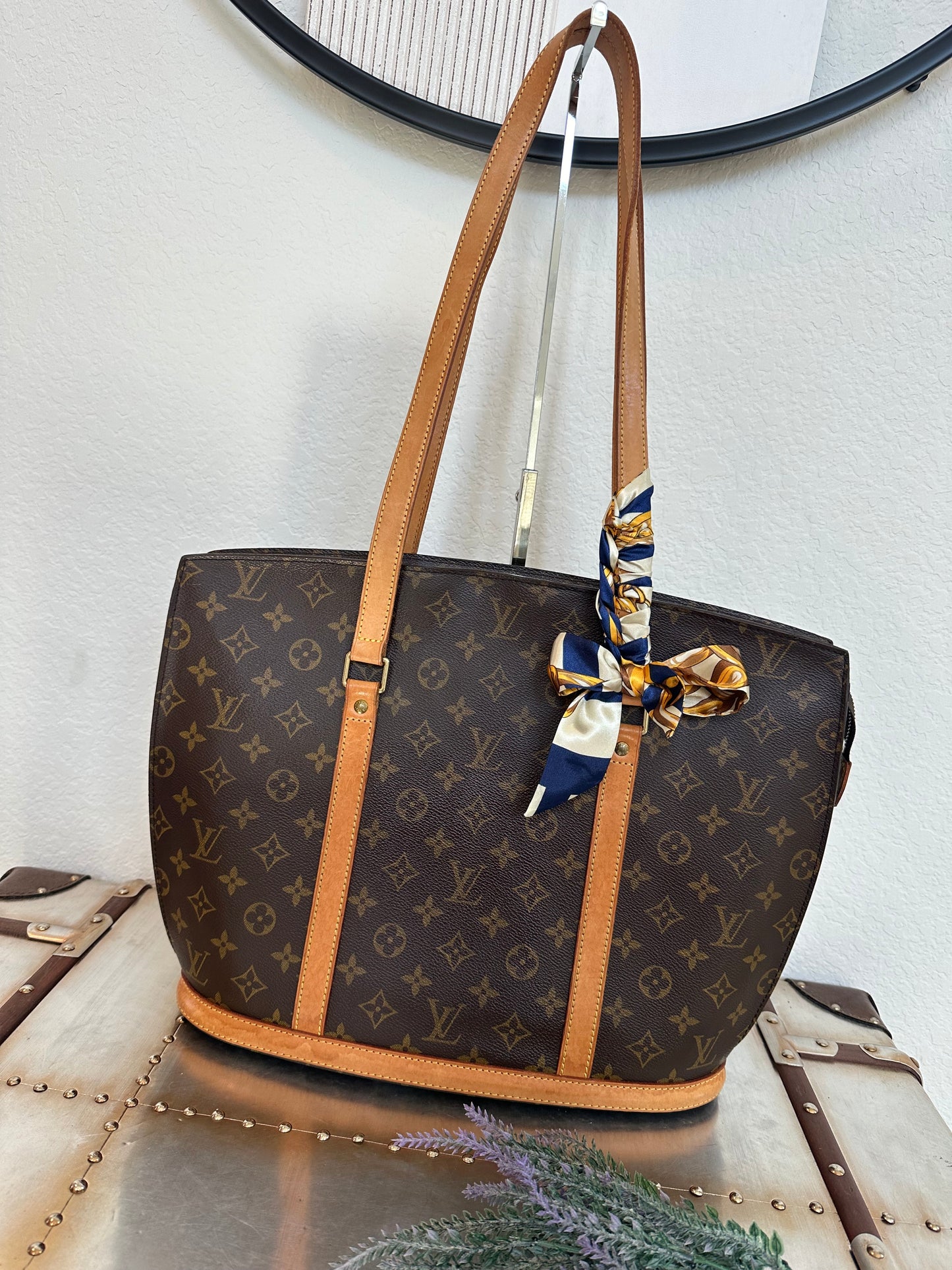 Pre-owned Authentic Louis Vuitton Babylone Monogram Tote / Shoulder Bag