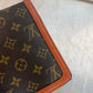 Pre-owned Authentic Louis Vuitton Monogram Dame Clutch Handbag