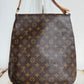 Pre-owned Authentic Louis Vuitton Musette Salsa GM Monogram Shoulder / Crossbody Bag