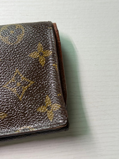 Pre-owned Authentic Louis Vuitton Porte Monnaie Monogram Billet Wallet