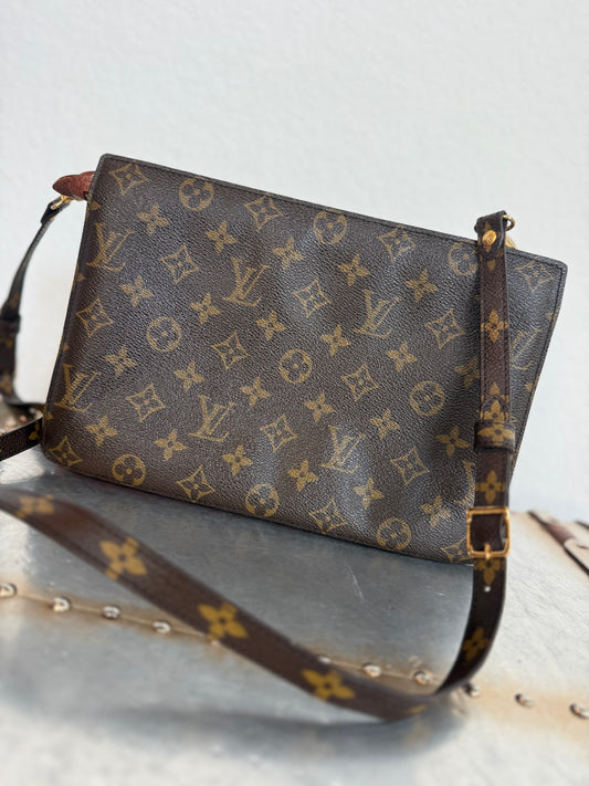 Pre-owned Authentic Louis Vuitton Enghien Monogram Shoulder Bag/ Crossbody Bag