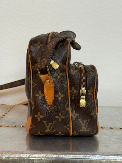 Pre-owned Authentic Louis Vuitton Nile PM Monogram Shoulder Bag/ Crossbody Bag