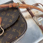 Pre-owned Authentic Louis Vuitton Saint Cloud GM Monogram Crossbody Bag