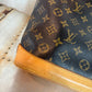 Pre-owned Authentic Louis Vuitton Lockit PM Monogram Handbag