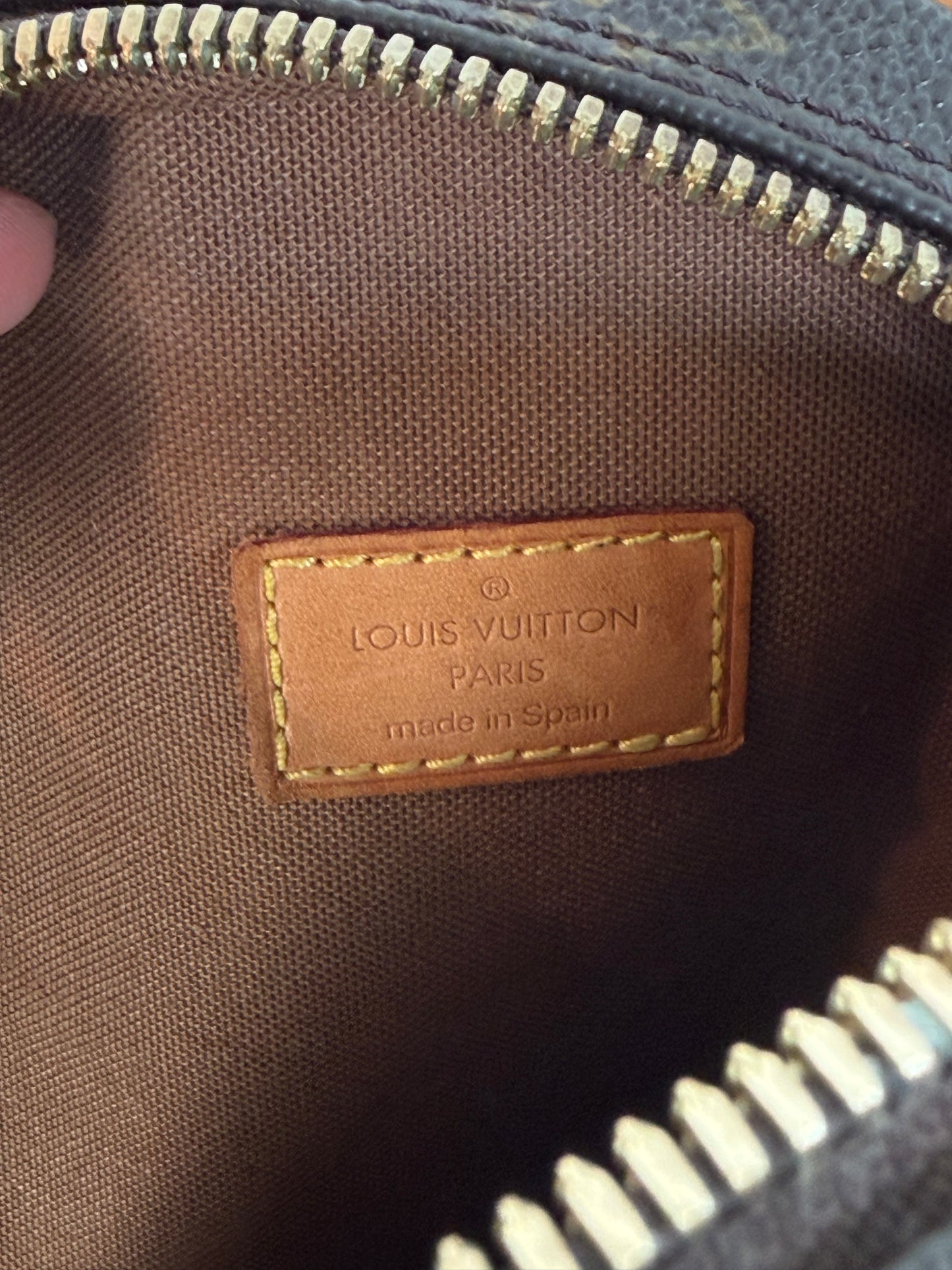 Pre-owned Authentic Louis Vuitton Pochette Gange Monogram Bum Bag