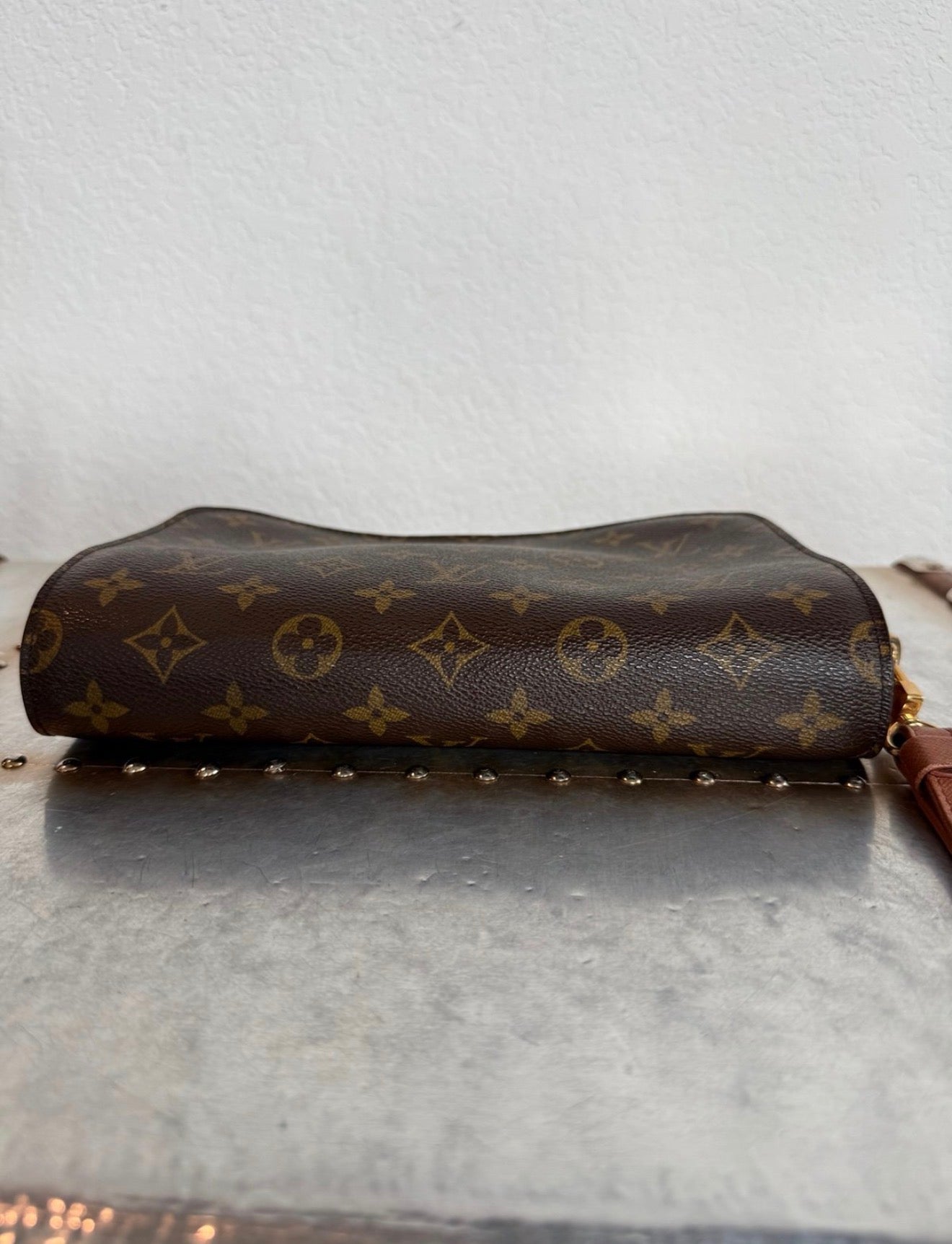 Pre-owned Authentic Louis Vuitton Monogram Orsay Clutch Handbag