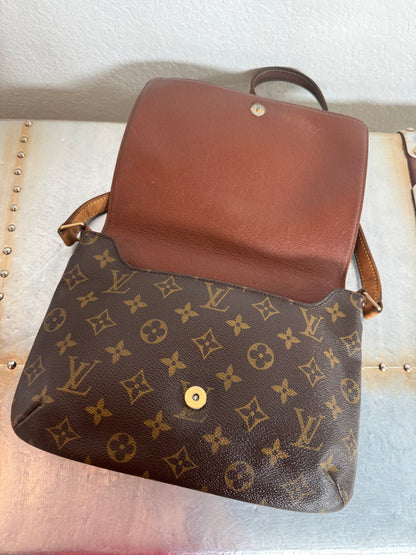 Pre-owned Authentic Louis Vuitton Musette Tango Monogram Shoulder Bag
