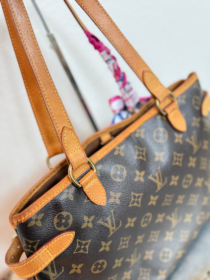 Pre-owned Authentic Louis Vuitton Batignolles Horizontal Shoulder Bag
