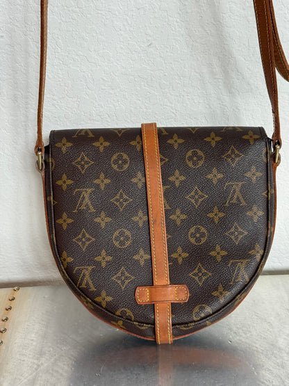 Pre-owned Authentic Louis Vuitton Chantilly MM Monogram Crossbody Bag