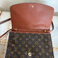 Pre-owned Authentic Louis Vuitton Bordeaux 27 2-Way Clutch / Shoulder Bag