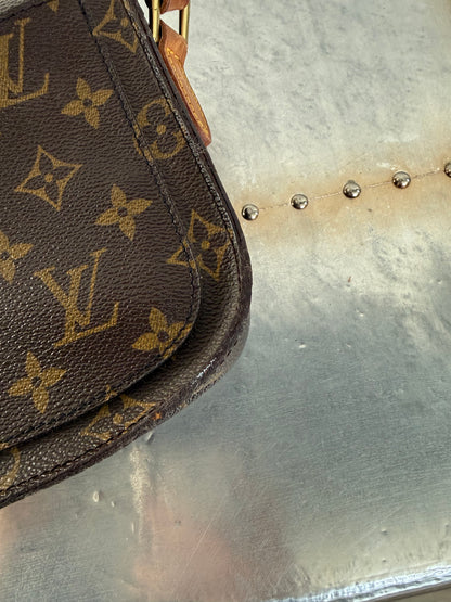Pre-owned Authentic Louis Vuitton Saint Cloud PM Monogram Crossbody Bag